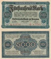 *5000 Mariek Sasko (Nemecko) 1923, SAX14 F - Kliknutím na obrázok zatvorte -